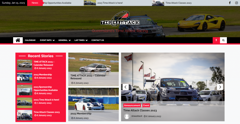 New Website is up and running!!
